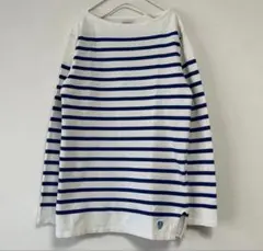 フランス製 ORCIVAL 長袖ボーダーTシャツ バスクシャツ