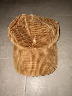 POLO コーデュロイ キャップ ブラウン