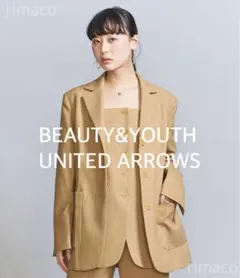 美品 BEAUTY&YOUTH ポリエステル ウエストスリム ジャケットのサムネイル