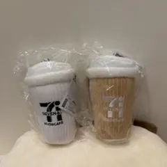 セブンカフェ ぬいぐるみ マスコット 2種セット