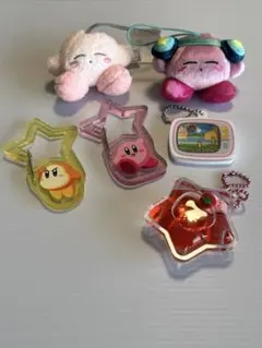 星のカービィ　ワドルディ　キーホルダーセット
