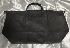 超美品ロンシャン　プリアージュキュイールトートバッグ