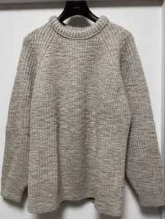 Steven Alan クルーネックニット L ベージュ ウール アルパカのサムネイル