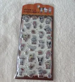 ぷくっとシール　サンリオキャラクターズ　ハローキティ　マイメロディ　クロミ
