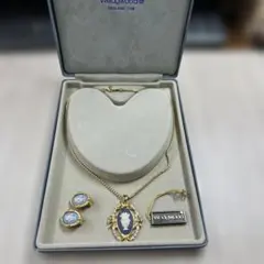 Wedgwood ジャスパー ネックレス イヤリング セットのサムネイル