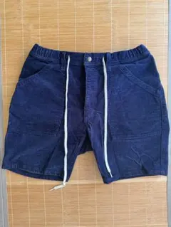 Lee コーデュロイ ショートパンツ ネイビー