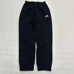 Y246)adidas ジャージ　ズボン　ブラック　Mのサムネイル