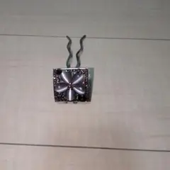 ヘアピン ✨️シルバー パープル