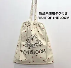 FRUIT OF THE LOOM エコバッグ ハート柄