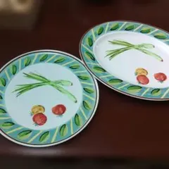 オーバルプレート　大皿　二点セットのサムネイル
