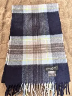 Joshua Ellis チェック柄マフラー