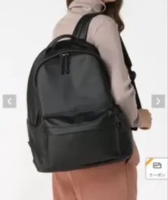 JEANASIS ジーナシス　レザーライクリュックのサムネイル