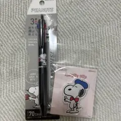 PEANUTS スヌーピー 3色ボールペン