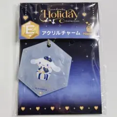 Happyくじ ハッピーくじ E賞 アクリルチャーム シナモロール シナモン