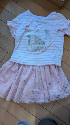 ミニーちゃんセットアップ　5歳用