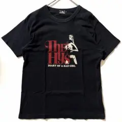 XL Y2K ヒステリックグラマー ヒスガール プリント 半袖Tシャツ ブラック