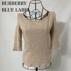 35) BURBERRY BLUE LABEL 七分袖バックリボン