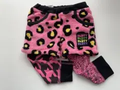 PARTY PARTY レオパード柄 ショートパンツ レギンス付き 女の子90