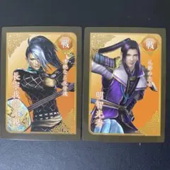 無双OROCHI3 戦国無双 三國無双 特典 英雄カード 長宗我部元親 明智光秀