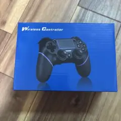ワイヤレスコントローラー PS4 黒と青
