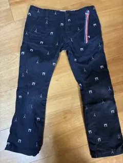 BACK NUMBER KIDS エッフェル塔刺繍パンツ 110センチ　男女兼用