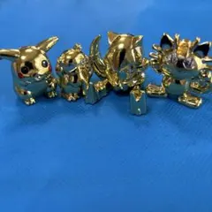 ポケモン　メタルフィギュア　プラスチック製　4個まとめ売り　レトロ
