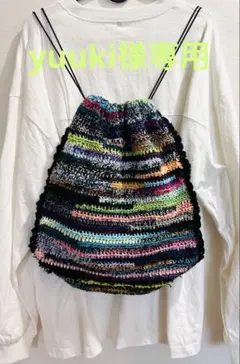 カラフル　ナップサック