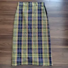 ZARA チェック柄 タイトスカートのサムネイル