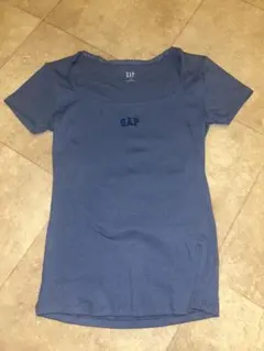 GAP リブニットトップス ブルーのサムネイル