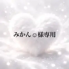 みかん☺︎様専用ページ