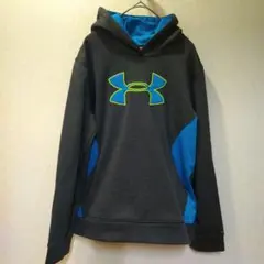 Under Armour アンダーアーマー パーカー 【YXL】 グレー/ブルー