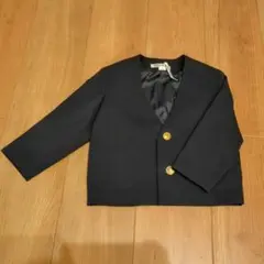 ネイビー ボタン付きジャケット　ブレザー 120 卒園式　入学式