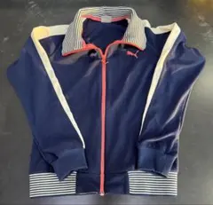 ★PUMA プーマ トラックジャケット ネイビー L★