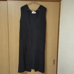AZUL by MOUSSY ブラック ベスト Fサイズ