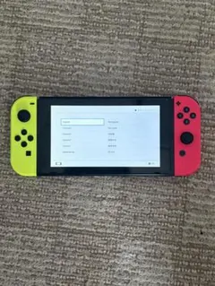Nintendo Switch 本体 パープル オレンジ ジャンク品 - メルカリ