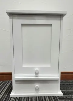 신품, 미사용, 극도로 약간 난이도가 높은 애완용 불단, 흰색