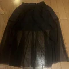 美品^_^repipi armario ブラック ロングスカート