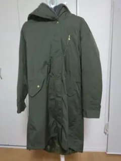 グリーンレーベルリラクシング　カーキ　モッズコート