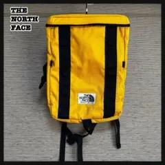【ノースフェイス】リュック　ヒューズボックス　アルファ　イエロー刺繍韓国限定J