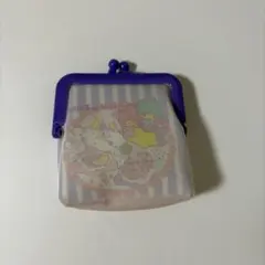 キキララ　がま口ポーチ　プラスチックケース　小銭入れ　ファンシーのサムネイル