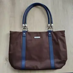 【送料込み】希少 アニエスベー ボヤージュ トートバッグ ナイロン ブラウン