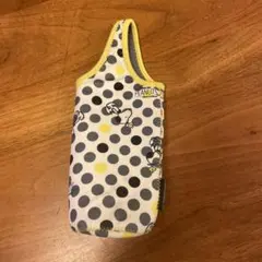 美品PEANUTS 水筒カバー 水玉模様