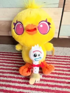 トイ・ストーリー ダッキー&フォーキー ぬいぐるみ