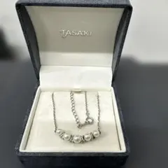 TASAKI 真珠とスパイラルデザインネックレス　2561