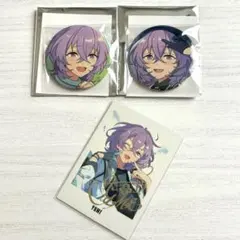 あんスタ　缶バッジ　ユメ　冬芽　コレクション缶バッジ　ぱしゃっつ　花群冬芽