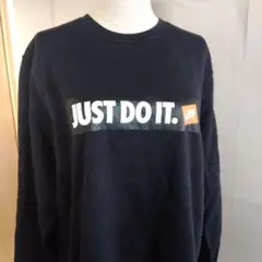 Nike JUST DO IT. ブラック スウェット