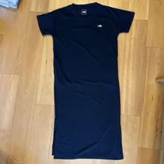 THE NORTH FACE ブラック 半袖カットソーワンピース
