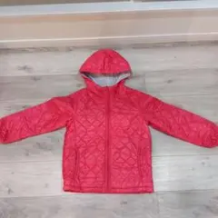 UNIQLO ユニクロ　中綿　ジャンパー　フード付き　130　☆美品☆