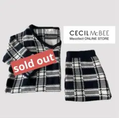 CECIL McBEE チェック柄　スカート