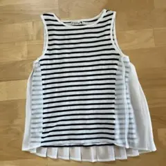 キッズ　ノースリーブ　タンクトップ　120